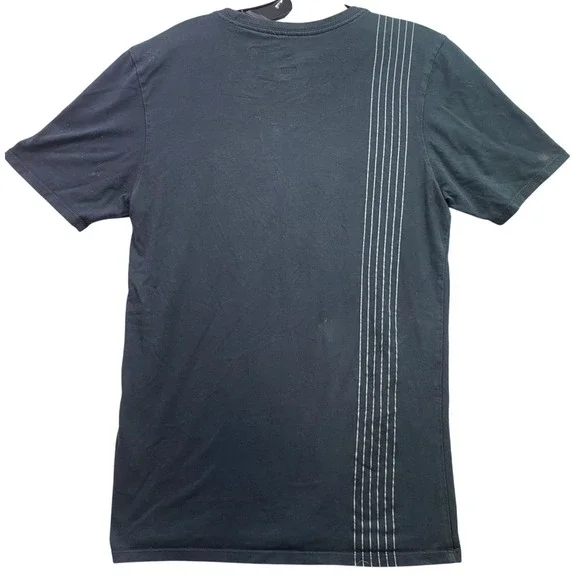 Air Jodan Jumpman Shirt Mens Small Black Spell Out Logo Basketball Athletic - Picture 4 of 8